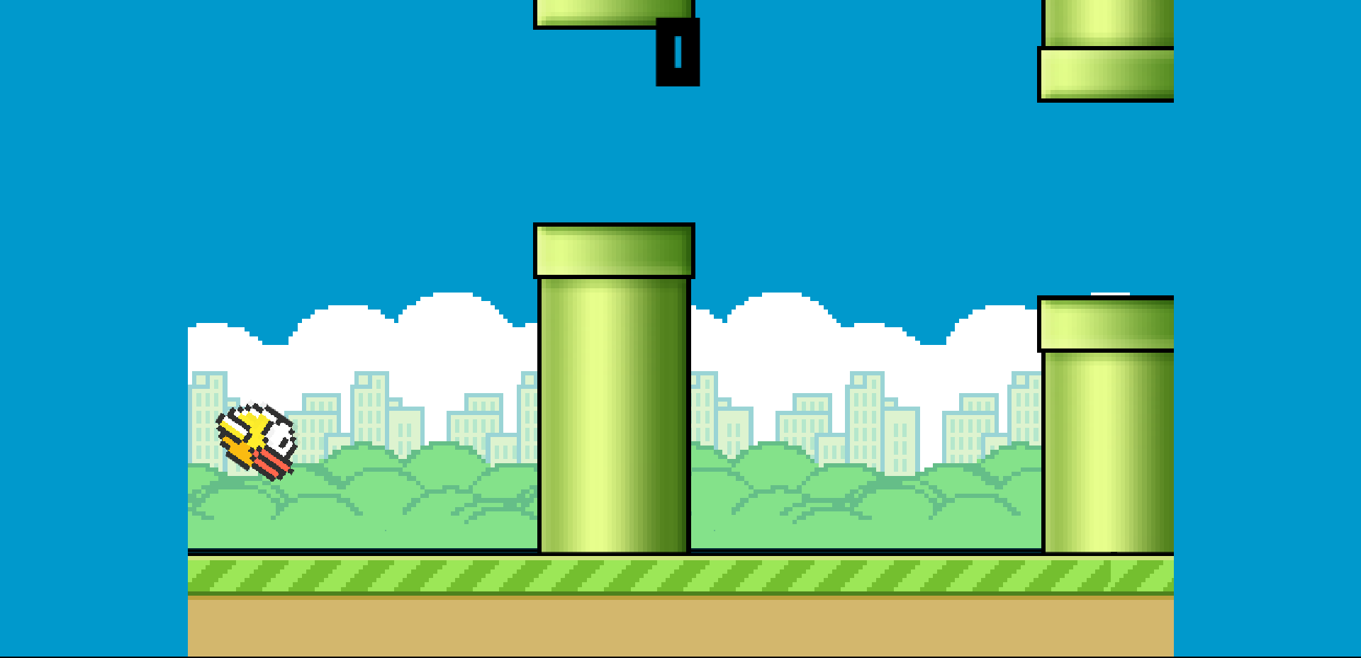 clumsy bird